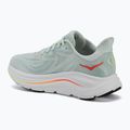 Дамски обувки за бягане HOKA Clifton 10 sea glass/neon flame 3