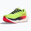 Дамски обувки за бягане HOKA Rocket X Trail neon yuzu/neon flame 2