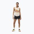 Дамска тениска за бягане HOKA Race Day Singlet alabaster flare 2