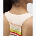 Дамска тениска за бягане HOKA Race Day Singlet alabaster flare 6