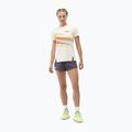 Дамска тениска за бягане HOKA Race Day alabaster flare 2