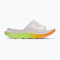Чехли HOKA Ora Recovery Slide 3 white/neon yuzu 2