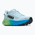 Дамски обувки за бягане HOKA Challenger 8 Wide glimmering blue/tart apple