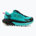 Дамски обувки за бягане HOKA Mafate 5 black/electric aqua 2