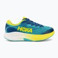 Детски обувки за бягане HOKA Rincon 4 electric aqua/neon hoka citrus 2
