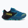 Детски обувки за бягане HOKA Speedgoat 7 black/night glow blue 2