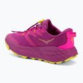 Детски обувки за бягане HOKA Speedgoat 7 fuchsia/fuchsia 3