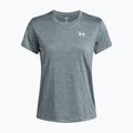 Дамска тениска за тренировка Under Armour Tech Twist jasper blue/white 3