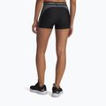 Дамски шорти за тренировка Under Armour HeatGear Rib Shorty black/castlerock/white 3
