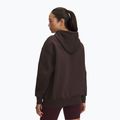 Дамски суичър Under Armour Icon Fleece Hoodie kona brown/white 2