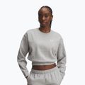 Дамски суитшърт Under Armour Rival Fleece Piped Crew mod grey light heather/white