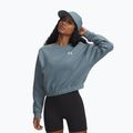 Дамски суитшърт Under Armour Rival Fleece Piped Crew jasper blue/white