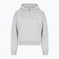 Дамски суитшърт Under Armour Rival Fleece Piped HZ Hoodie mod grey light heather/white 3