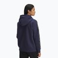 Дамски суитшърт Under Armour Icon Fleece Taped Hoody washed navy/white 2