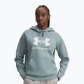 Дамски суитшърт Under Armour Rival Fleece Big Logo Hoody serpentine/white