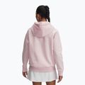 Дамски суитшърт Under Armour Rival Fleece Hoodie prime pink light heather/prime pink 2
