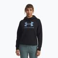 Дамски суитшърт Under Armour Rival Feelce Shimmer Hoody black/iridescent