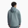 Мъжки суитшърт Under Armour Unstoppable Fleece Full Zip HD jasper blue/serpentine/black 2
