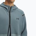 Мъжки суитшърт Under Armour Unstoppable Fleece Full Zip HD jasper blue/serpentine/black 3