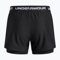 Детски тренировъчни шорти Under Armour UA Tech Play Up 2IN1 Shorts black/black/white 2