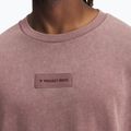 Мъжка тренировъчна тениска Under Armour Project Rock Heavyweight Oversized maroon mist/black 3
