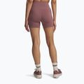 Дамски тренировъчни шорти Under Armour Project Rock Middie maroon mist/black 2