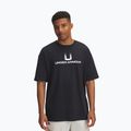 Мъжка тениска Under Armour Logo Heayweight black/white