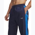 Мъжки панталони за бягане Under Armour Velociti Storm washed navy/blue atlantis/reflective 4