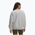 Дамски суитшърт Under Armour Rival Fleece Varsity Crew halo grey light heather/expedition green 2