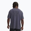 Мъжка тениска Under Armour Project Rock Q3 ST Graphic downpour gray/white 2