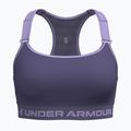 Спортен сутиен Under Armour HeatGear High purple luxe/purple crest