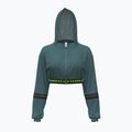 Дамски суитшърт Under Armour HeatGear Mesh FZ rack green/hyper green