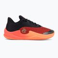 Баскетболни обувки Under Armour Curry Splash 26 black/electric tangerine/racer red 2
