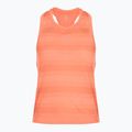 Дамска тениска за бягане Under Armour Velociti Singlet electric tangerine/black/green mode