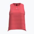 Дамска тениска за бягане Under Armour Velociti Singlet electric tangerine/black/green mode