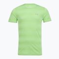 Мъжка тениска за бягане Under Armour Velociti lumos lime/white