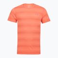 Мъжка тениска за бягане Under Armour Velociti electric tangerine/black/green mode