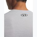 Мъжка тренировъчна тениска Under Armour Tech Vent halo gray/ultimate black 3