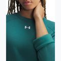 Дамски суитшърт Under Armour Rival Fleece Crew rack green/white 3