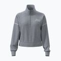Дамски суитшърт Under Armour Rival Fleece Script HZ mod grey light heather/white