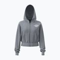 Дамски суитшърт Under Armour Icon Fleece Nov FZ mod grey light heather/white