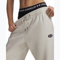 Дамски панталони Under Armour Icon Fleece Nov Jogger summit white/white 4