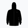 Мъжки суитшърт Under Armour Rival LW Graphic FZ black/black
