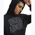 Мъжки суитшърт Under Armour Rival LW Graphic Hoodie black/black 3