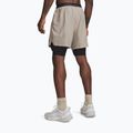 Мъжки тренировъчни шорти Under Armour Vanish Woven 2.0 2IN1 Shorts timberwolf taupe/black 3