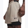 Мъжки тренировъчни шорти Under Armour Vanish Woven 2.0 2IN1 Shorts timberwolf taupe/black 4