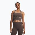 Дамска тренировъчна тениска Under Armour Meridian Contour Tank peppercorn/white/peppercorn
