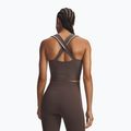Дамска тренировъчна тениска Under Armour Meridian Contour Tank peppercorn/white/peppercorn 2