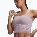 Дамска тренировъчна тениска Under Armour Meridian Contour Tank mauve pink/white/mauve pink 3