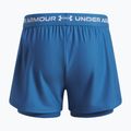 Детски тренировъчни шорти Under Armour UA Tech Play Up 2IN1 Shorts aegean blue/white 2